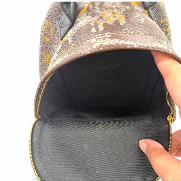 Louis Vuitton Palm Springs Mini Backpack Monogram Auth - Picture 10 of 16